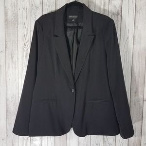 Forever 21 Black Botton Front Blazer, EUC
